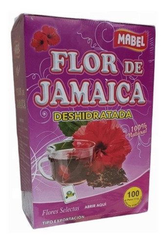 Te Flor De Jamaica 100bolsitas | Naturisimacl