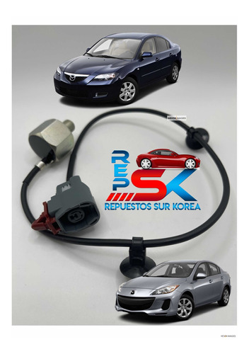 Sensor De Detonación Mazda 3 1.6 2003/2014
