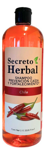 Shampoo Secreto Herbal Anticaída Y Fortalecimiento Chile 1 L
