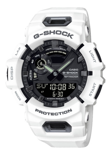 Reloj Hombre Casio G-shock Ga-2000-1a9cr Negro Con Amarillo Color de la correa GBA-900-7ACR / BLANCO