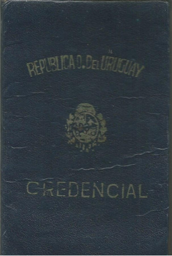 Antigua Credencial. Corte Electoral.   Uruguay  