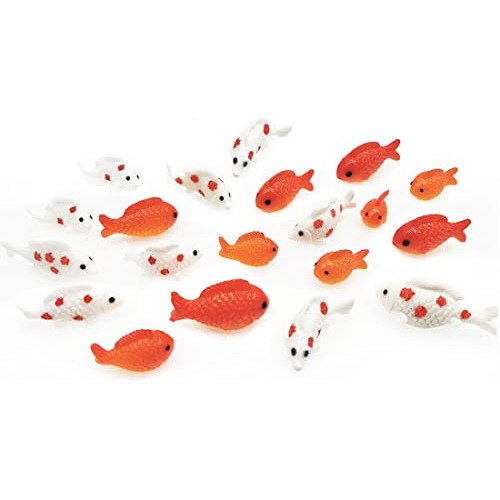 Conjunto De 20 Figurillas De Peces Miniatura De Resina ...