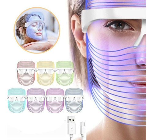 Máscara De Tratamiento De Fototerapia Facial Con Led