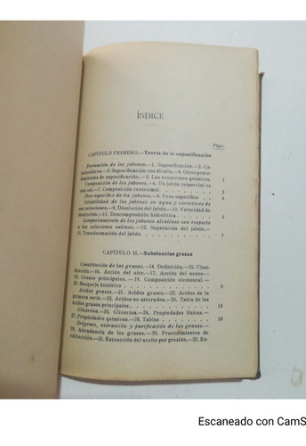 Manual Del Fabricante De Jabones.- Dr. Scansetti 1921 (Usado)