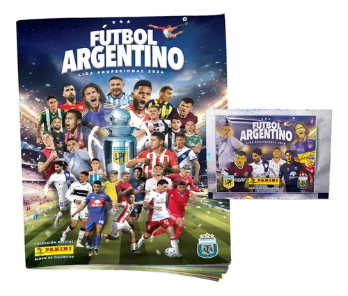 Figuritas Futbol Argentino 2024 Álbum + Pack X 10 Sobres