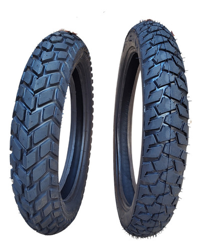 Pneu Bros 125 / 150 / 160 90/90-19 + 110-90-17 Par