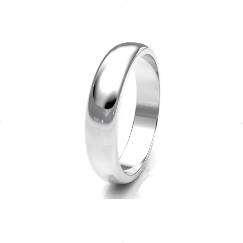 Argollas Matrimonio Plata 925 Anillos Boda Hombre Mujer 4mm