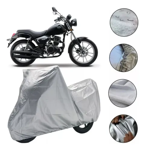 comprar Forro Cubierta Moto Broche Italika Chopper Rc200