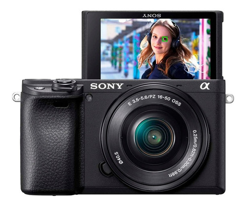Camara Sony Alpha A6400// Lente Sony Selp1650