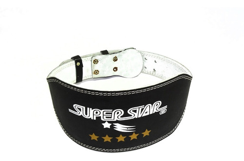 Cinturon Para Pesas De Cuero Super Star