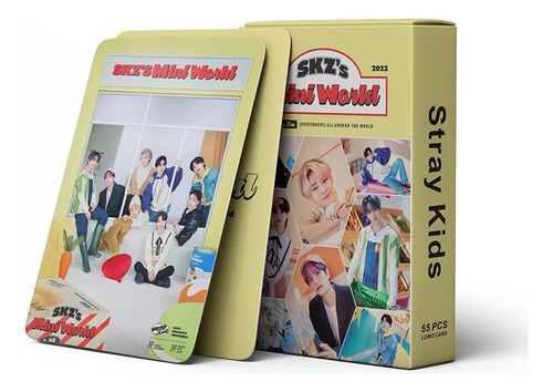 54 Photocards Stray Kids - Mini World 2023