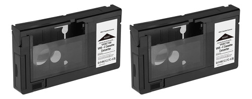 2 Adaptadores De Casete Vhs-c Para Videocámaras Vhs-c Svhs J