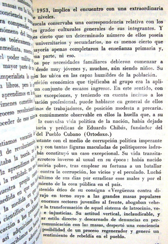 Tiempos Precursores Cuba 1952 Antes Che Yate Grannma Revoluc (Usado)