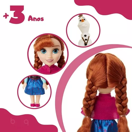 Boneca Anna Passeio com Olaf – Mimo Toys