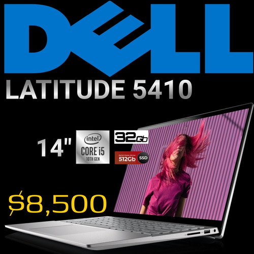 Dell Latitude 5410 Core I5-10310u 512gb 16gb