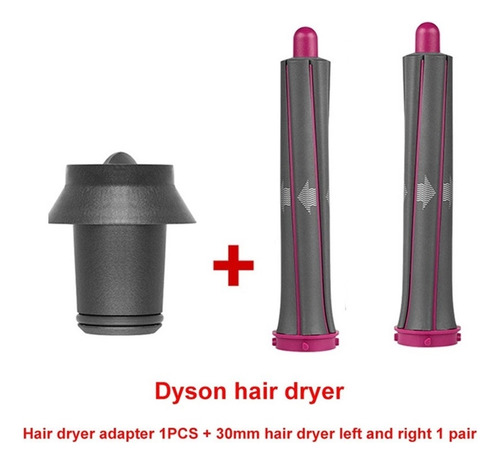 M Rodillo Rizador De Barril Largo Y Adaptador Para Dyson