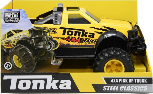 Basic Fun Tonka Steel Classics - Camión Pick-up 4x4