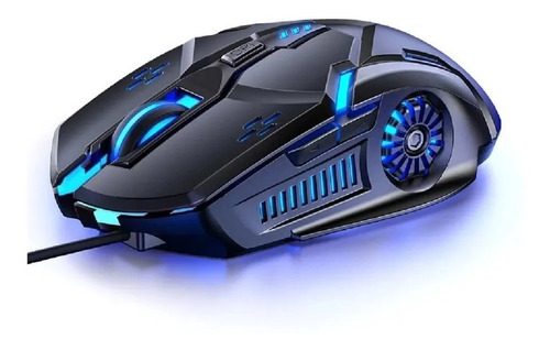 Mouse Gamer Profesional Rgb 6 Botones 3200 Dpi Motor Laser