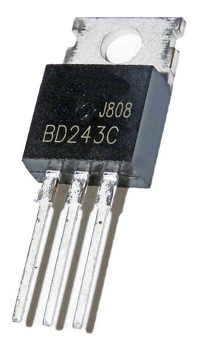 3x Bd243c Bd243 Transistor Potencia Npn 6a 100v 65w To-220