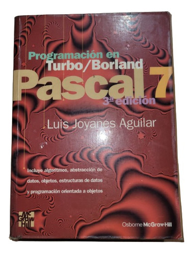 Libro Programación En Turbo/borland Pascal 7 De Luis Joyanes