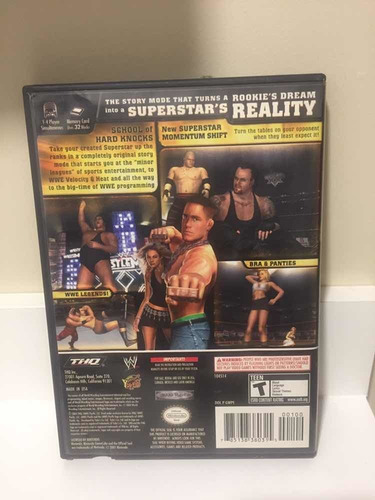 Wwe Day Of Reckoning Nintendo Game Cube (Usado)