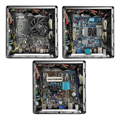 Gabinete P Mini Pc Itx Oki Metal Com Fonte