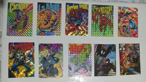 Pepsi Cards Marvel Prismas 10 Tarjetas Diferentes (Usado)