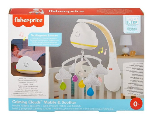 Fisher Price Móvil Con Sensor Calming Clouds Cunas Moises