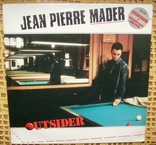 Jean Pierre Mader / Outsider - Lp Vinilo Francia