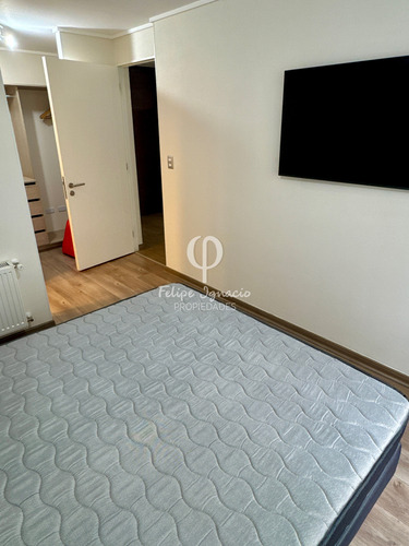 Listo Para Vivir, Depto Amoblado En Condominio Con Piscina