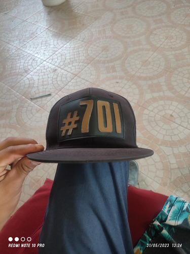 Gorra Plana #701, Color Negro!