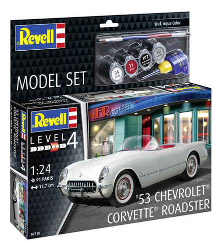 Chevrolet Corvette Roadster 1/24 Kit De Montar Revell 67718