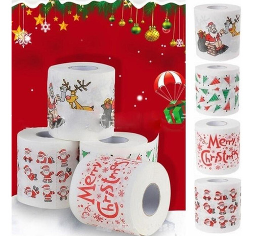 Papel Higiênico Impresso Branco