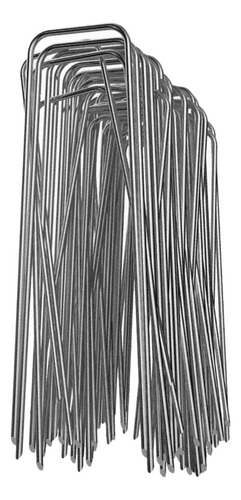 Ll 50x Estacas De Jardín Galvanizadas For Asegurar La