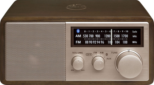 Radio De Madera Sangean Wr-16se