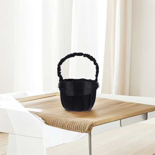 Cesta De Boda Para Niña Con Flor De Mano Con Diamantes De Im