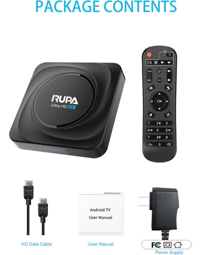 Caja De Tv Pro20 Android 110, Rupa Smart Box With Rockchip