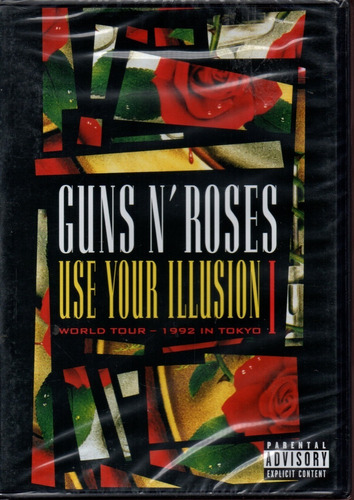 Dvd Guns N' Roses Use Your Illusion World Tour 1992 In Tokyo