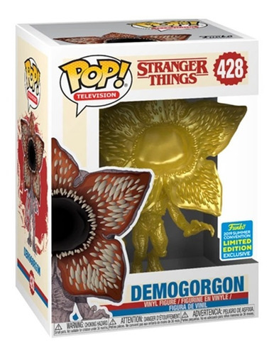Funko Pop Demogorgon 428 Stranger Things Original Educando