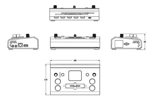 Rgblink Mini Streaming Switcher De Mesa