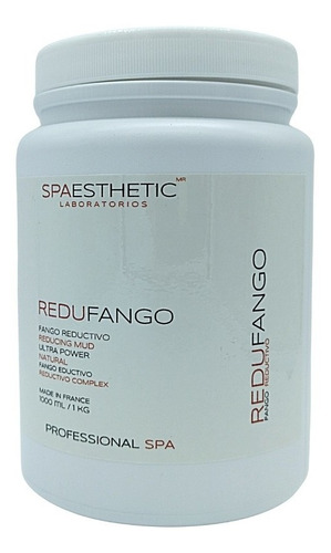 Fango Reductivo Redufango Spaesthetic De 1 Kg