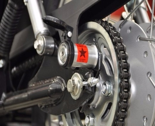 Imagem 5 de 6 de Trava Moto Coroa Ybr | Factor 125 Crosser 150 Tenere 250/600