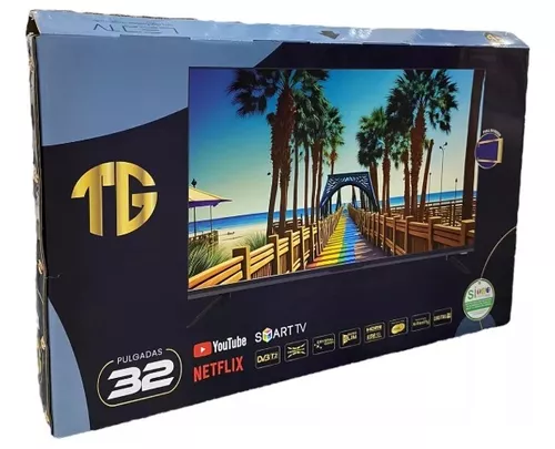 Televisor Tigers 32 Pulgadas Smart Tv Wifi Tdt 8gb Tv Plana