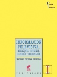 Informacion Televisiva. Cebrian Herreros  M.