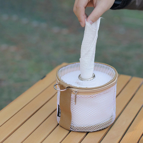 3 Dispensador De Pañuelos De Papel Compacto Para Exteriores