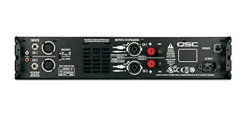 Profesional Djs Qsc Amplificador Talla Unica