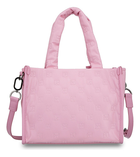 Bolsa Tote Cloe Alybani Mediano Color Rosa