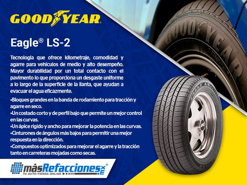 Par Llantas 225/55r18 97h Goodyear Eagle Ls-2