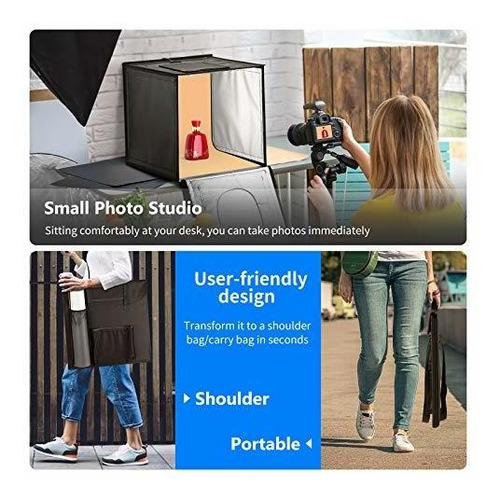 Imagen 5 de 7 de Neewer Photo Studio Light Box 16 Pulgadas - 40 Cm Carpa De L