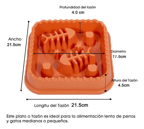 Coca Para Comida Antirreflujo De Perro Gato Comedero Bebeder